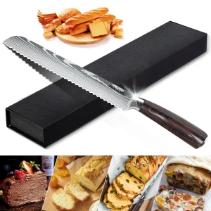 Kitchen Bread Knife Stainless Steel